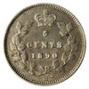 1890H Canada 5-cents VF-EF (VF30) $
