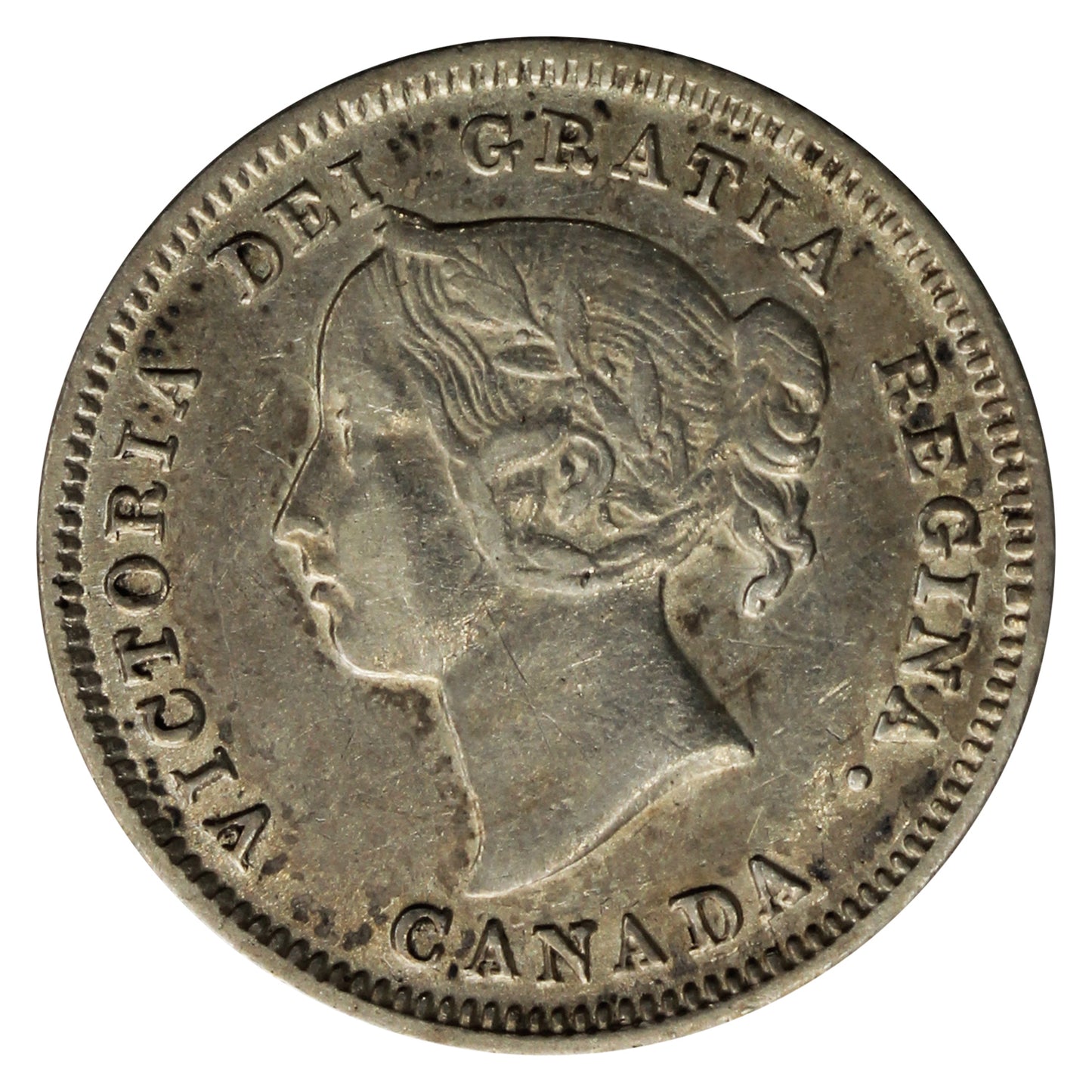 1890H Canada 5-cents VF-EF (VF30) $