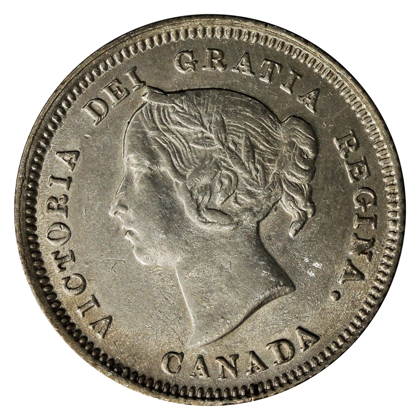 1890H Canada 5-cents EF-AU (EF45) $