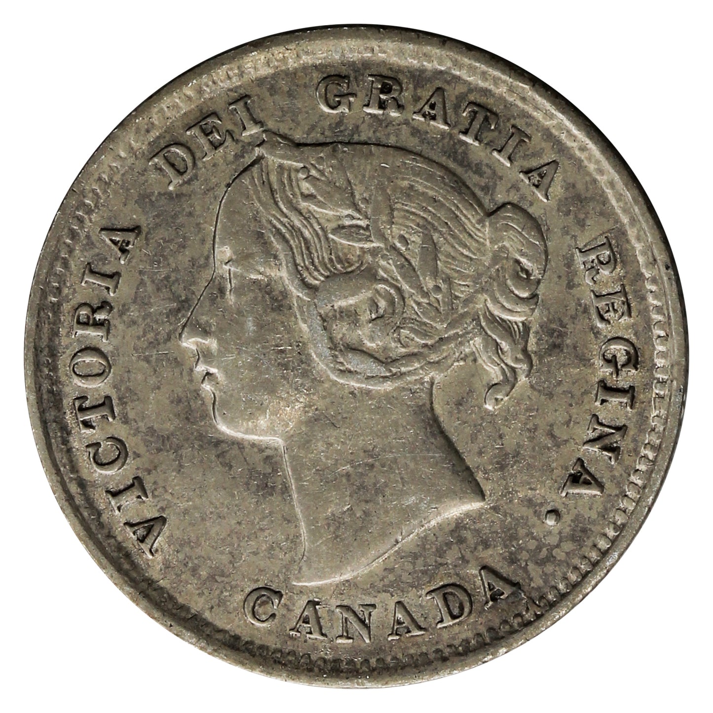 1892 Canada 5-cents Extra Fine (EF40) $