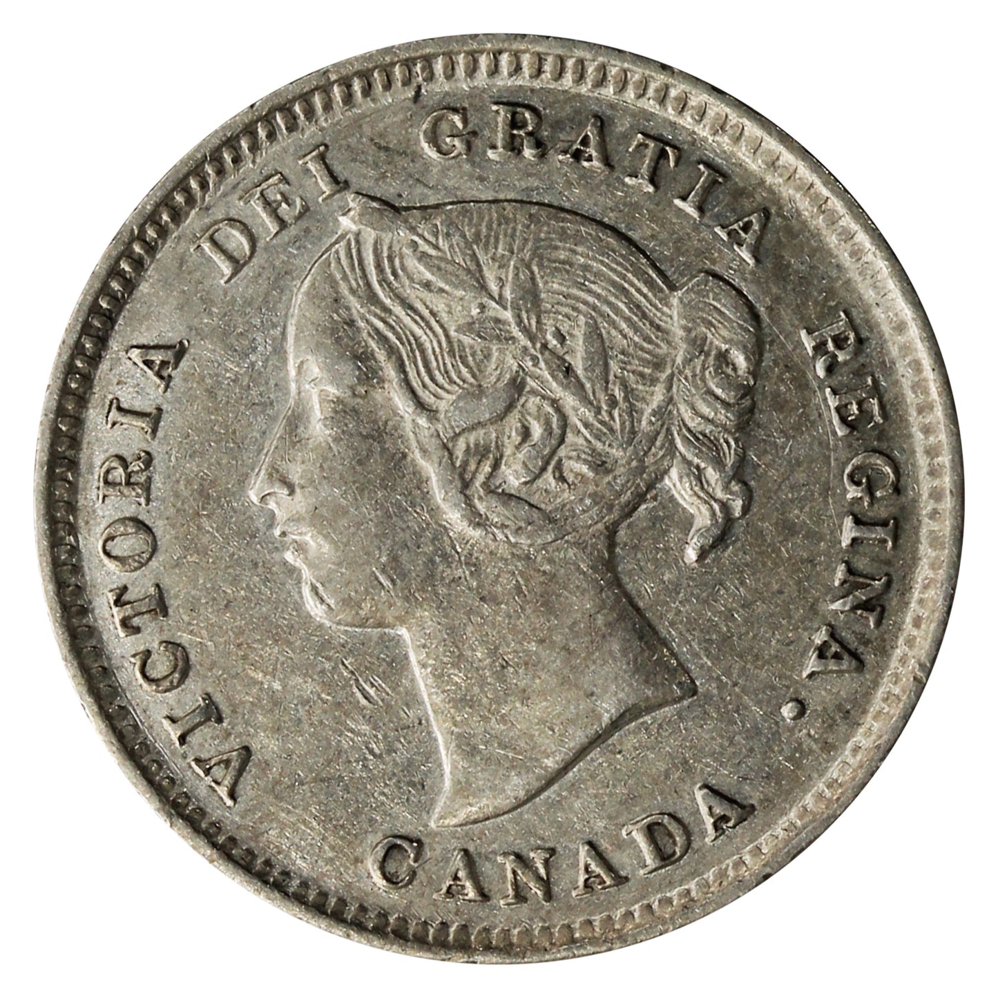 1893 Canada 5-cents Extra Fine (EF40)