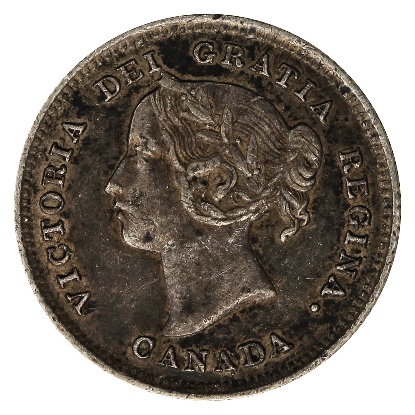 1896 Canada 5-cents VF-EF (VF30)