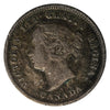 1900 Round 0's Canada 5-cents F-VF (F15) $