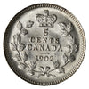 1902 Canada 5-cents UNC+ (MS62) $