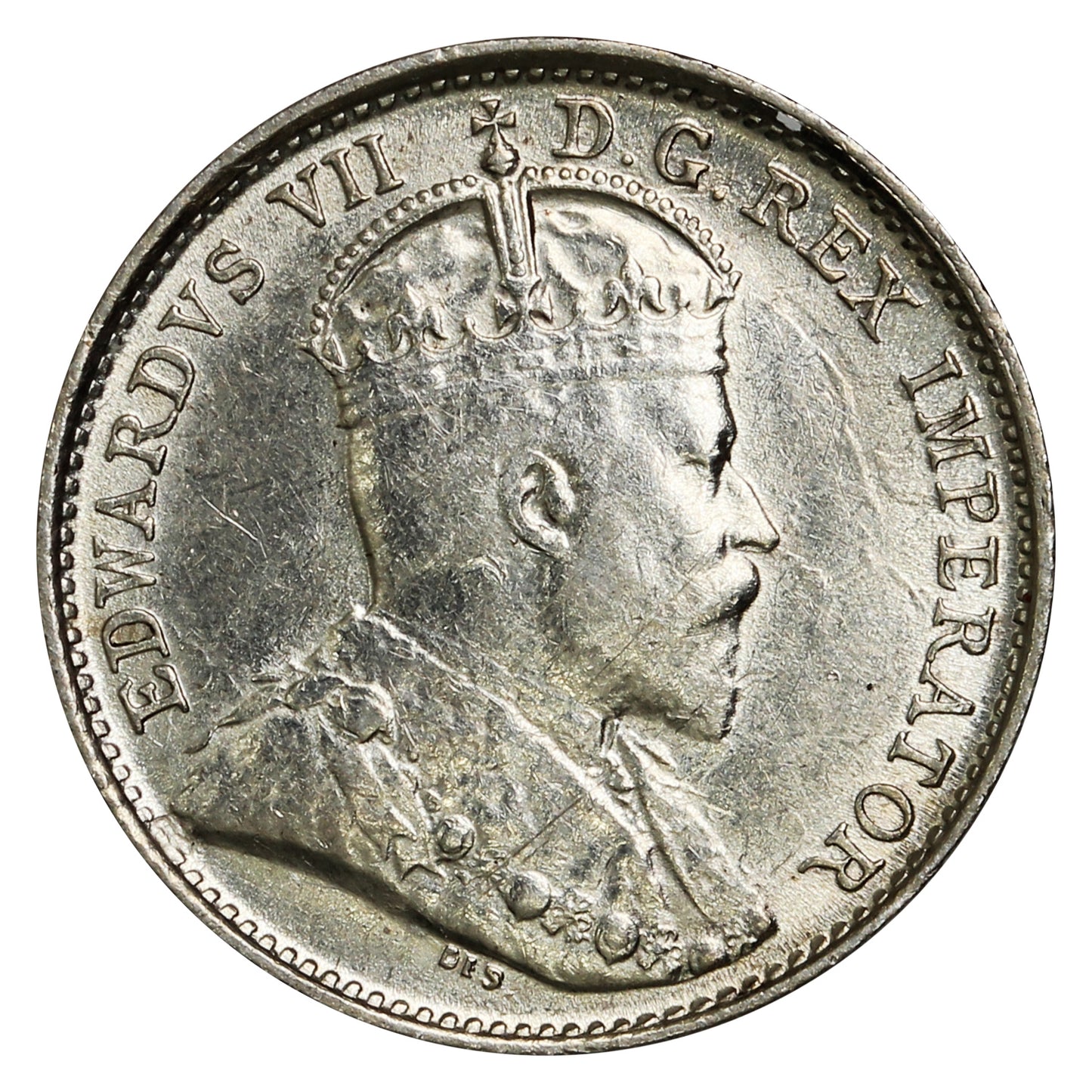 1903H Large H Canada 5-cents EF-AU (EF45) $