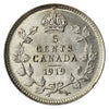 1919 Canada 5-cents Brilliant Uncirculated (MS63) $