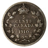 1910 Pointed Leaves Canada 5-cents G-VG (G6)