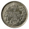 1917 Canada 5-cents VF-EF (VF30)