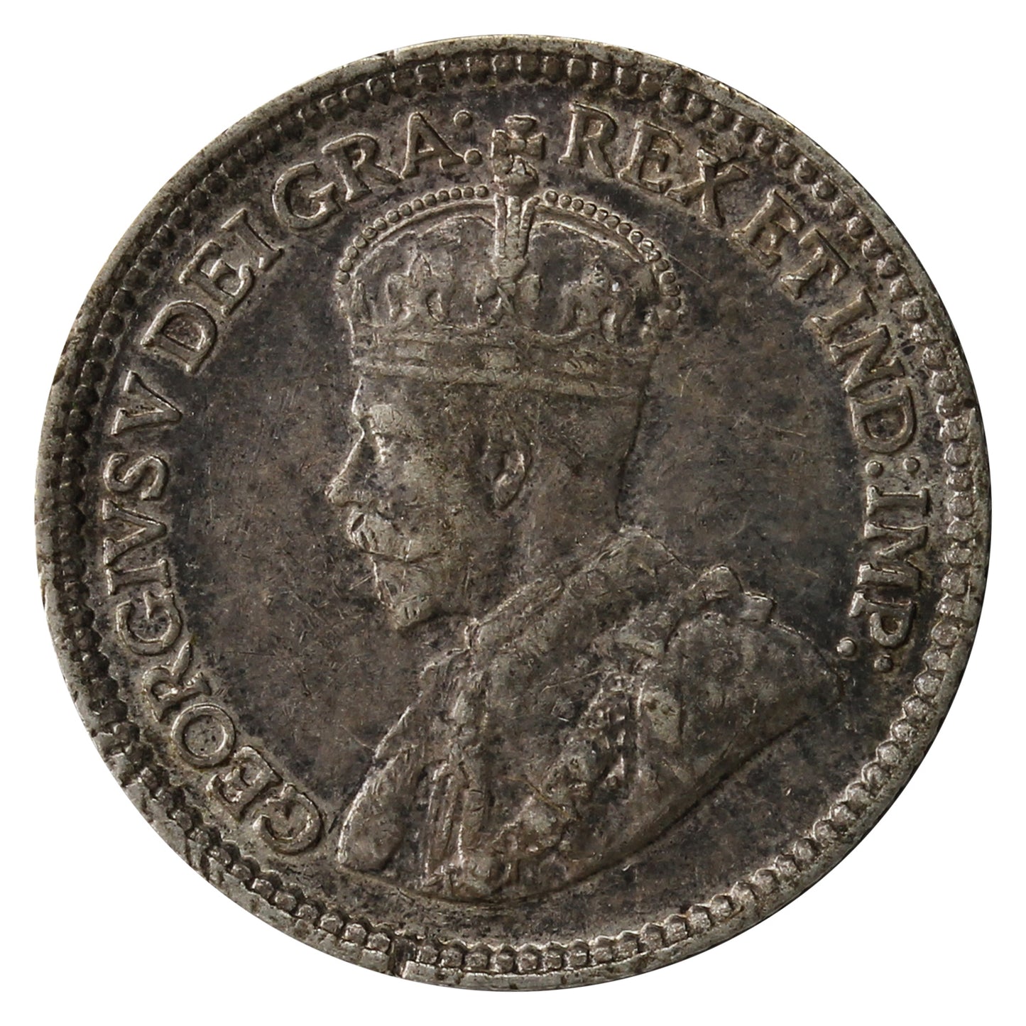 1918 Canada 5-cents Very Fine (VF20)