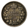1918 Canada 5-cents Fine (F12)