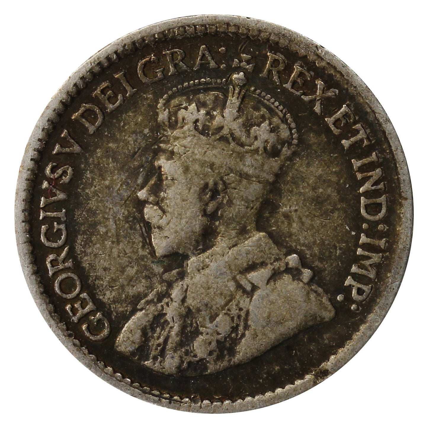 1918 Canada 5-cents Fine (F12)