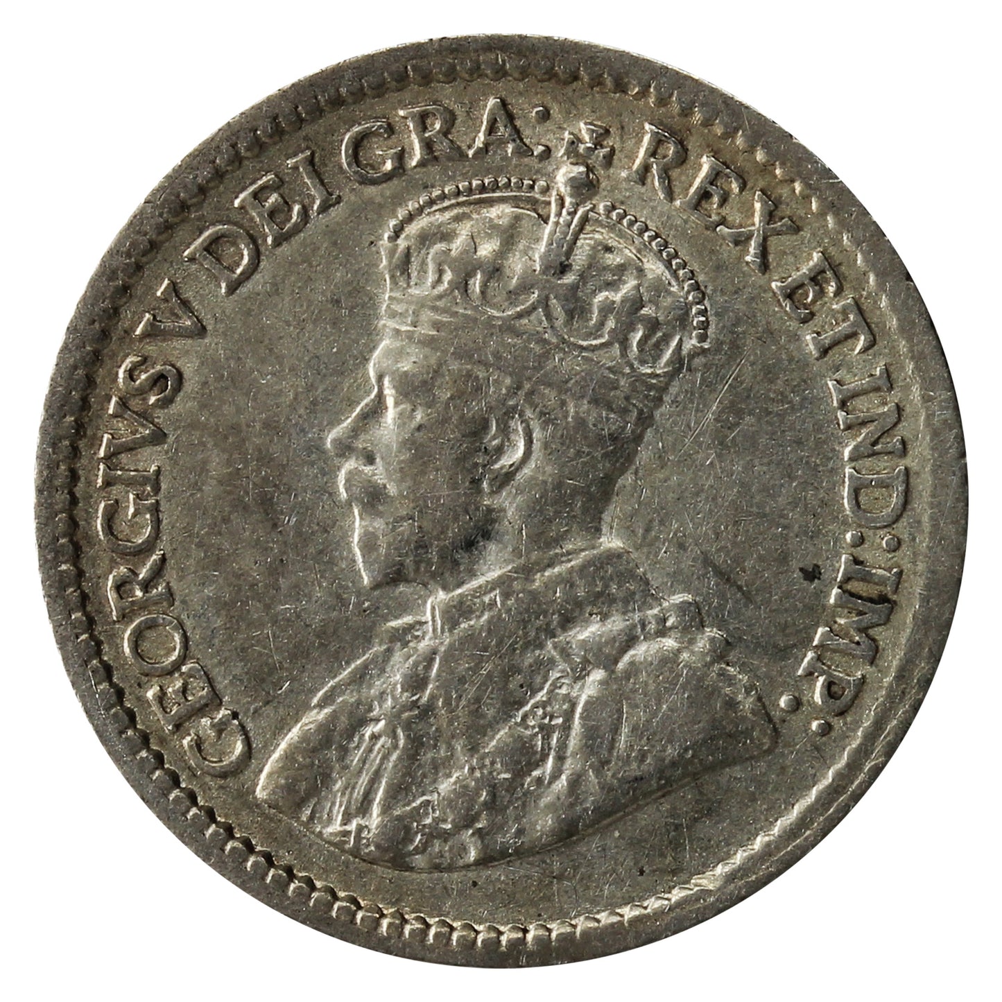 1918 Canada 5-cents F-VF (F15)