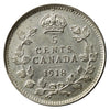 1918 Canada 5-cents AU-UNC (AU55)