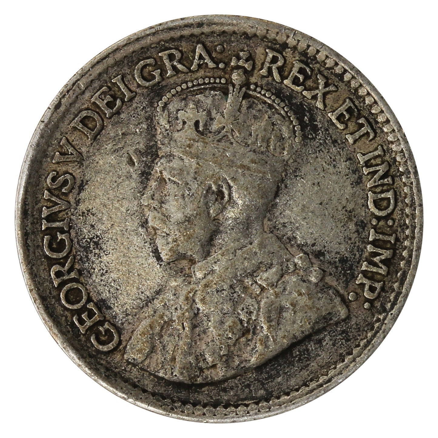 1919 Canada 5-cents F-VF (F15)