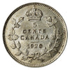 1920 Canada 5-cents AU-UNC (AU55)