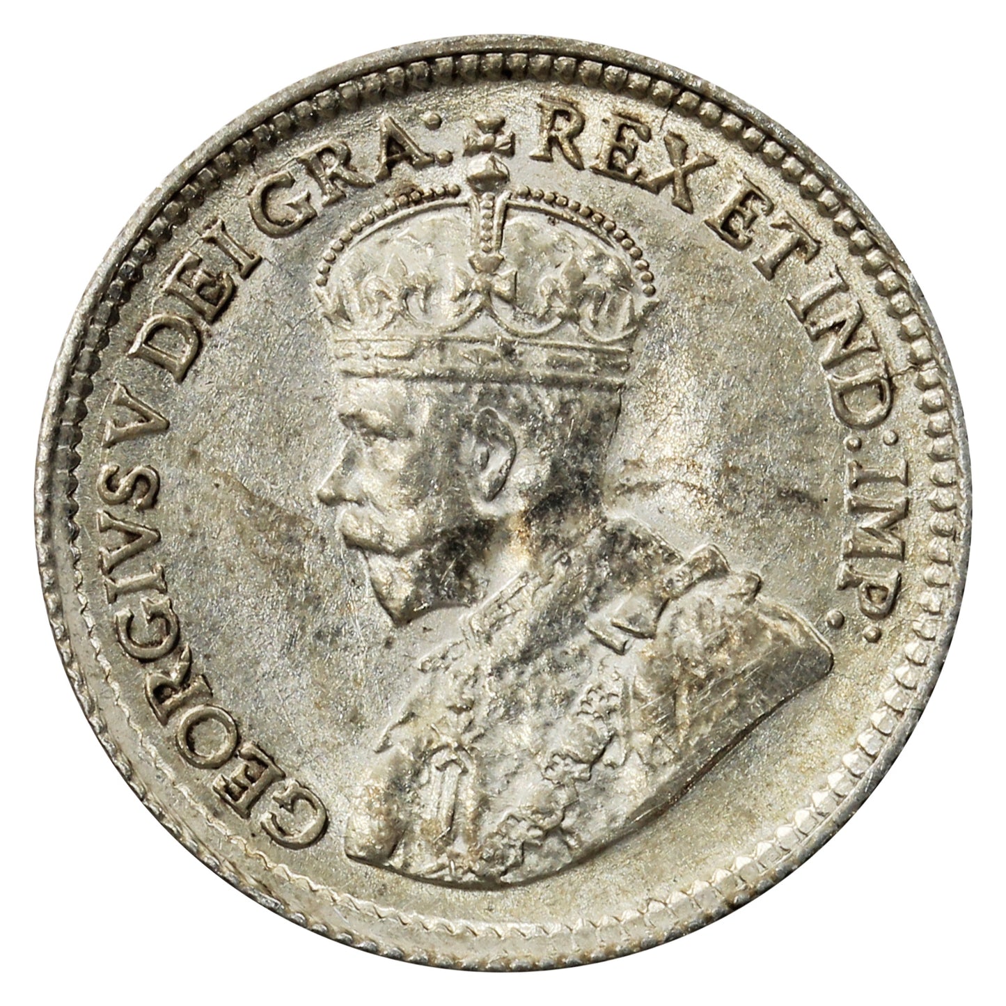 1920 Canada 5-cents AU-UNC (AU55)