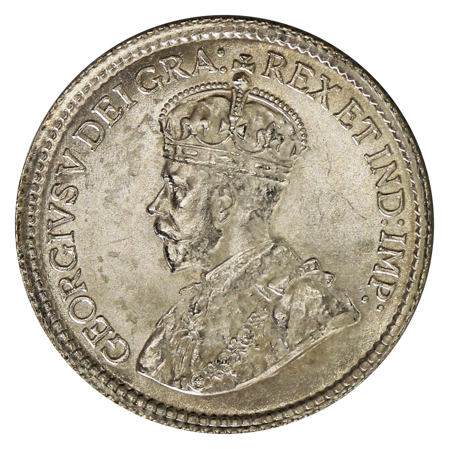 1920 Canada 5-cents UNC+ (MS62) $