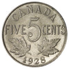 1928 Canada 5-cents Brilliant Uncirculated (MS63) $