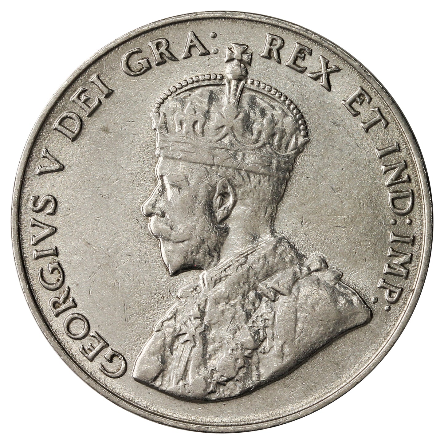 1924 Canada 5-cents EF-AU (EF-45)