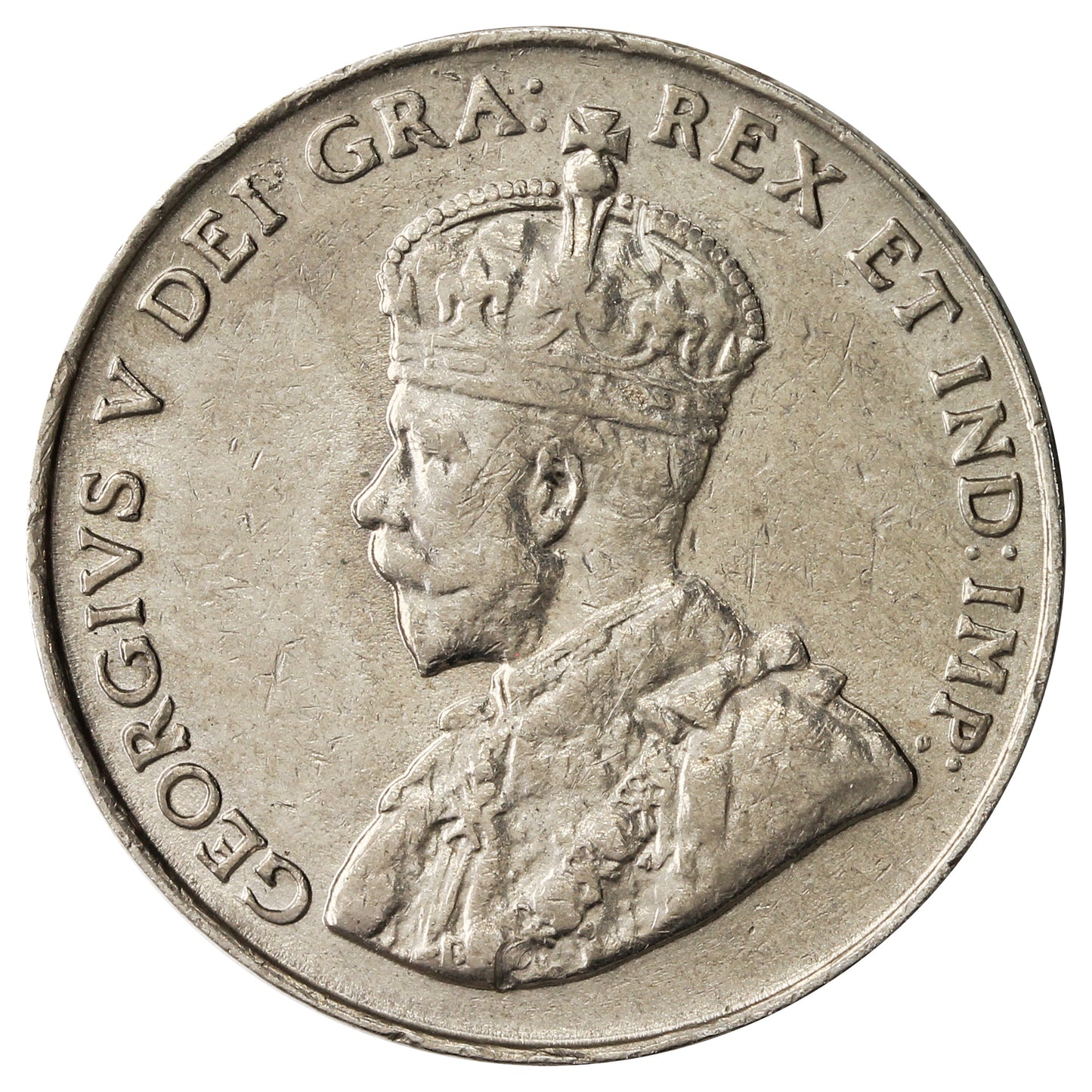 1924 Canada 5-cents Extra Fine (EF40)