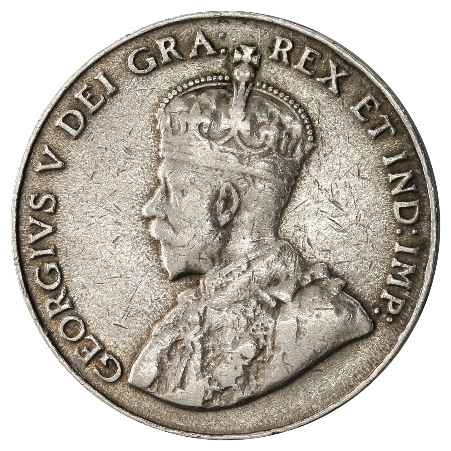 1925 Canada 5-cents F-VF (F-15) $