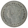 1872H Canada 5-cents ICCS Certified VF30