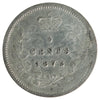 1872H Canada 5-cents ICCS Certified VF30