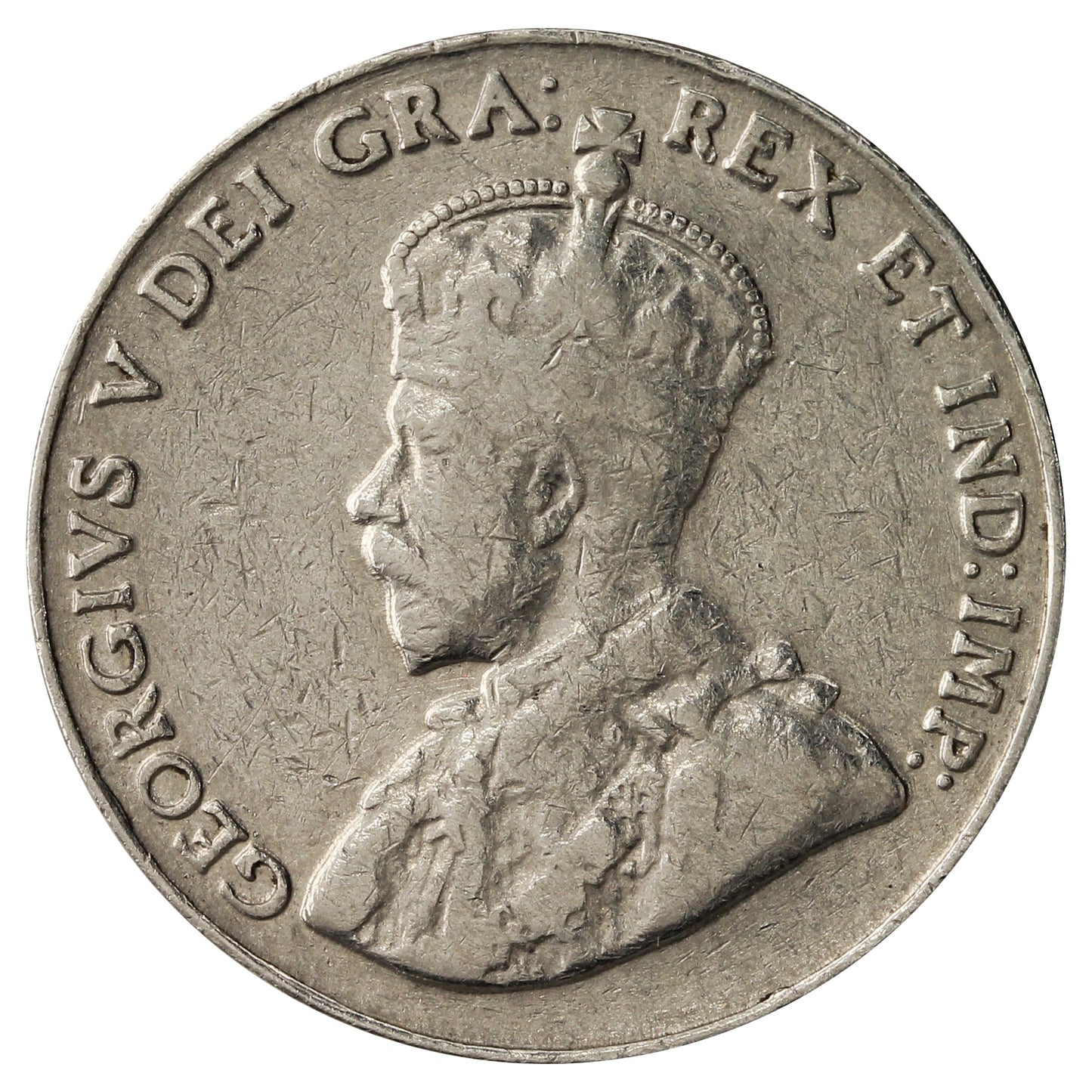 1926 Near 6 Canada 5-cents Fine (F12)