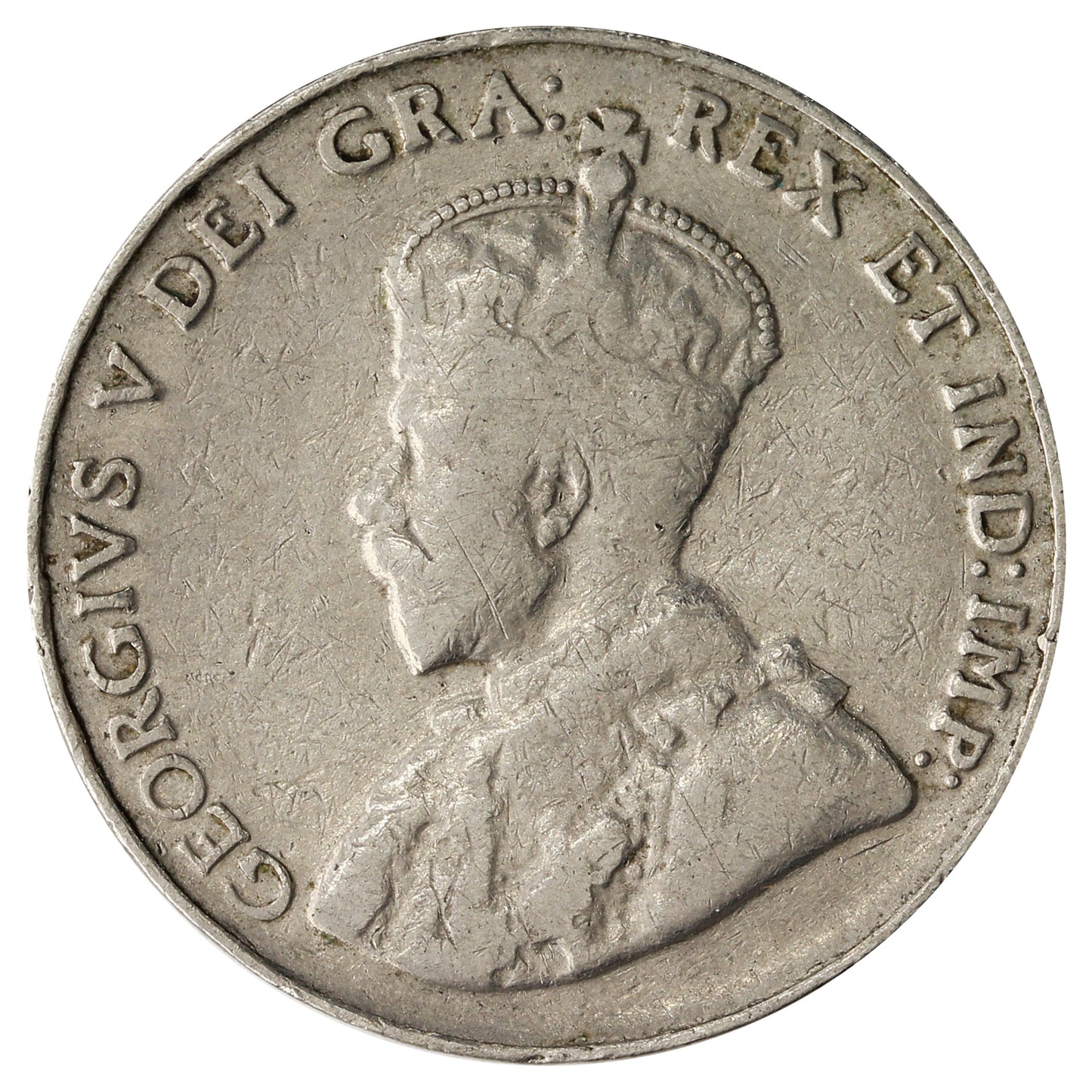 1927 Canada 5-cents Very Good (VG8)