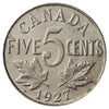 1927 Canada 5-cents VF-EF (VF30)
