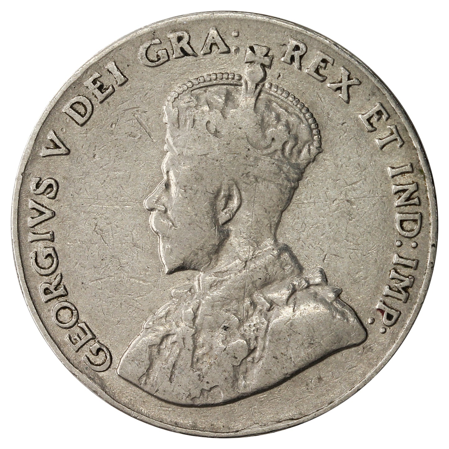 1928 Canada 5-cents VG-F (VG10)