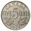 1928 Canada 5-cents VF-EF (VF30)