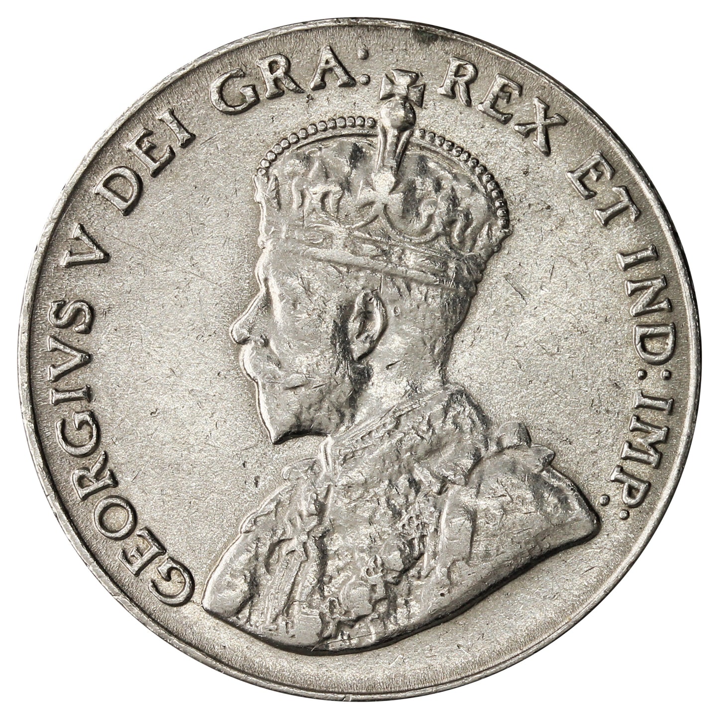 1928 Canada 5-cents Extra Fine (EF40)
