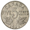 1929 Canada 5-cents VG-F (VG10)