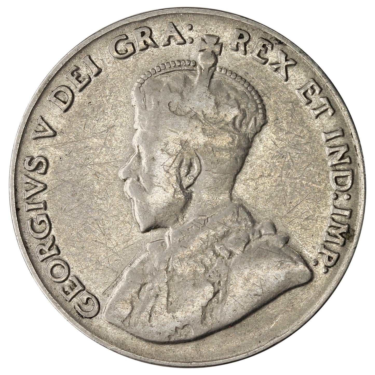 1929 Canada 5-cents VG-F (VG10)