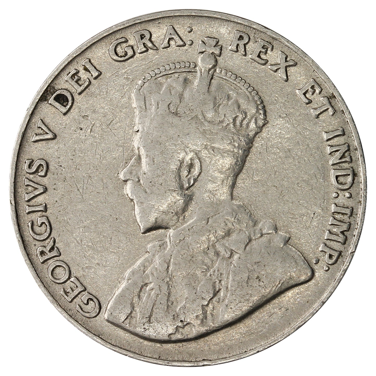 1929 Canada 5-cents Fine (F12)