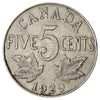 1929 Canada 5-cents F-VF (F15)