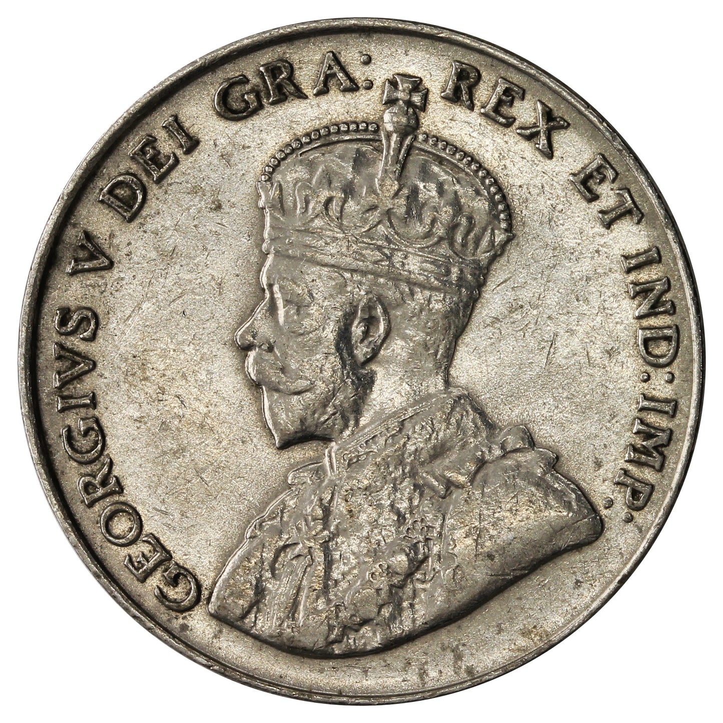 1930 Canada 5-cents Almost Uncirculated (AU50) $