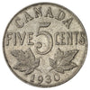1930 Canada 5-cents Very Fine (VF20)