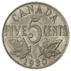 1930 Canada 5-cents VG-F (VG10)