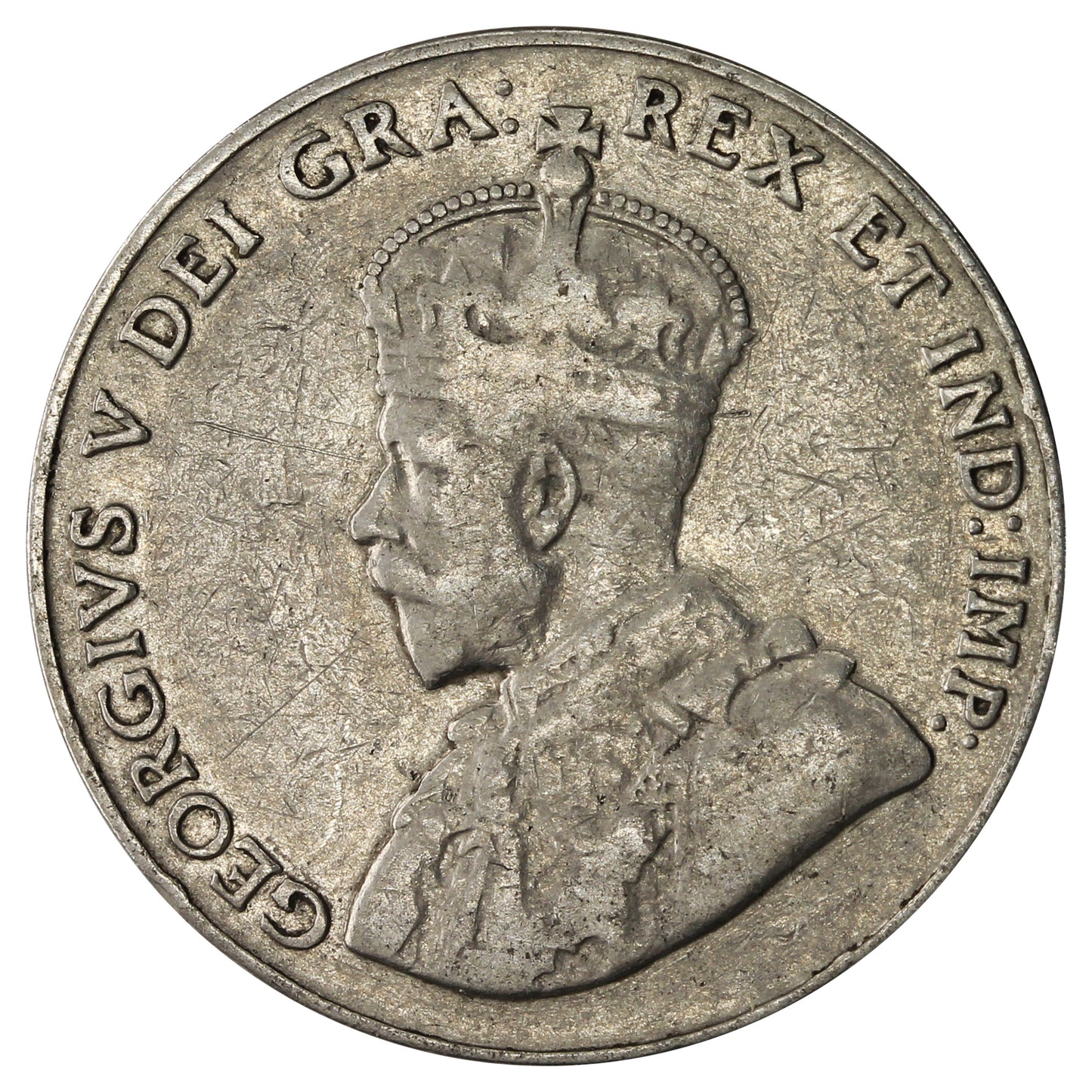 1930 Canada 5-cents Fine (F12)