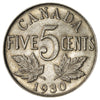 1930 Canada 5-cents AU-UNC (AU55) $