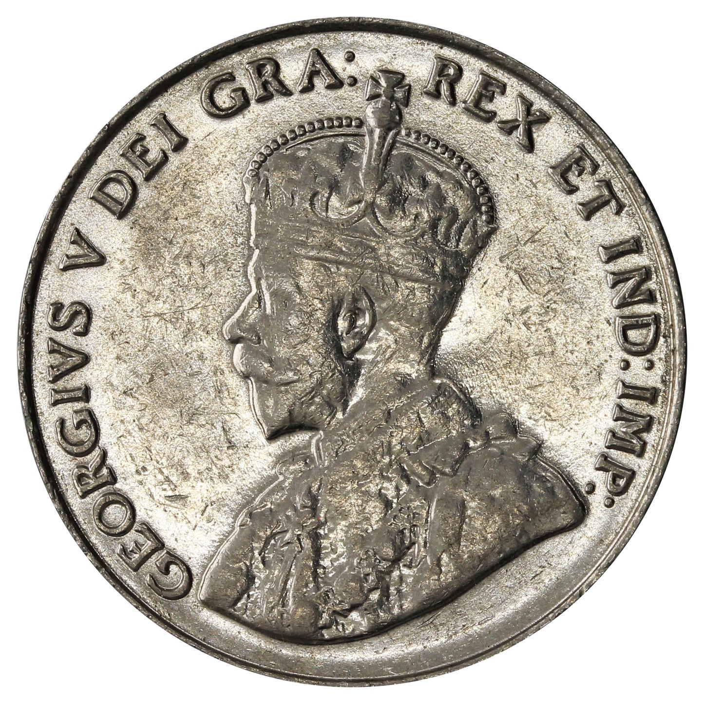 1931 Canada 5-cents EF-AU (EF45) $