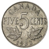 1932 Canada 5-cents F-VF (F15)