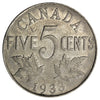 1933 Canada 5-cents Very Fine (VF20)