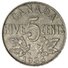 1933 Canada 5-cents VG-F (VG10)