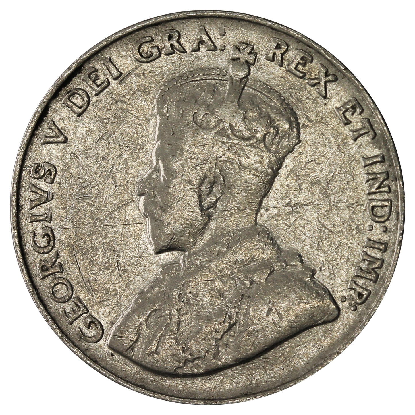 1934 Canada 5-cents VG-F (VG10)