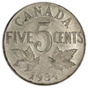 1934 Canada 5-cents VF-EF (VF30)