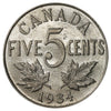 1934 Canada 5-cents Extra Fine (EF40)