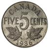 1936 Canada 5-cents VF-EF (VF30)